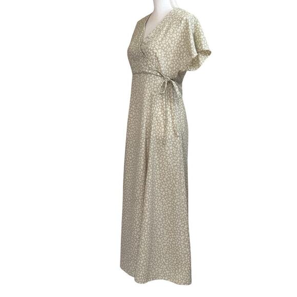 Cream/sage maxidress, 4, soft romantic, Easter, Sunday brunch, cottagecore - Picture 2 of 5